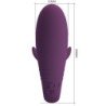 AMOR PRECIOSO - APLICACIÓN DE VIBRADOR JAYLEEN CON CONTROL REMOTO MORADO
