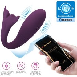 AMOR PRECIOSO - APLICACIÓN DE VIBRADOR JAYLEEN CON CONTROL REMOTO MORADO
