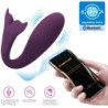 AMOR PRECIOSO - APLICACIÓN DE VIBRADOR JAYLEEN CON CONTROL REMOTO MORADO