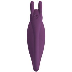 PRETTY LOVE - VIBRADOR CATALINA CON CONTROL REMOTO Y APLICACIÓN MORADO