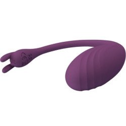 PRETTY LOVE - VIBRADOR CATALINA CON CONTROL REMOTO Y APLICACIÓN MORADO