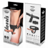 ARNÉS DE ATRACCIÓN - HARRIS DOBLE PENETRACIÓN CON VIBRACIÓN 18 CM -O- 3,5 CM