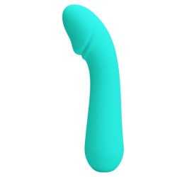 AMOR PRECIOSO - VIBRADOR RECARGABLE CETUS VERDE AGUA