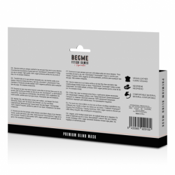 BEGME - MASCARILLA PREMIUM PARA CIEGAS EDICIÓN ROJA CON FORRO DE NEOPRENO