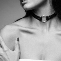 JOYERÍA INDISCRETS MAZE - COLLAR GARGANTA NEGRO