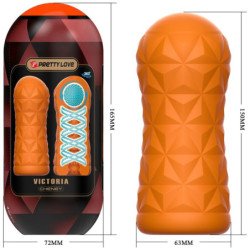 AMOR BONITO - VICTORIA CHENEY MASTURBADOR NARANJA