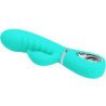 PRETTY LOVE - PRESCOTT VIBRADOR PUNTO G MULTIFUNCIÓN VERDE AGUA