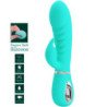 PRETTY LOVE - VIBRADOR MULTIFUNCIÓN PARA EL PUNTO G DE PRESCOTT, COLOR VERDE AGUA
