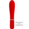 PRETTY LOVE - VIBRADOR MULTIFUNCIÓN PARA EL PUNTO G DE PRESCOTT, ROJO