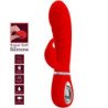 PRETTY LOVE - VIBRADOR MULTIFUNCIÓN PARA EL PUNTO G DE PRESCOTT, ROJO