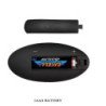 MR PLAY - POTENTE VIBRADOR CON CONTROL REMOTO Y TAPÓN ANAL NEGRO