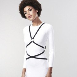 JOYERÍA INDISCRETS MAZE - ARNÉS MULTIUSOS NEGRO