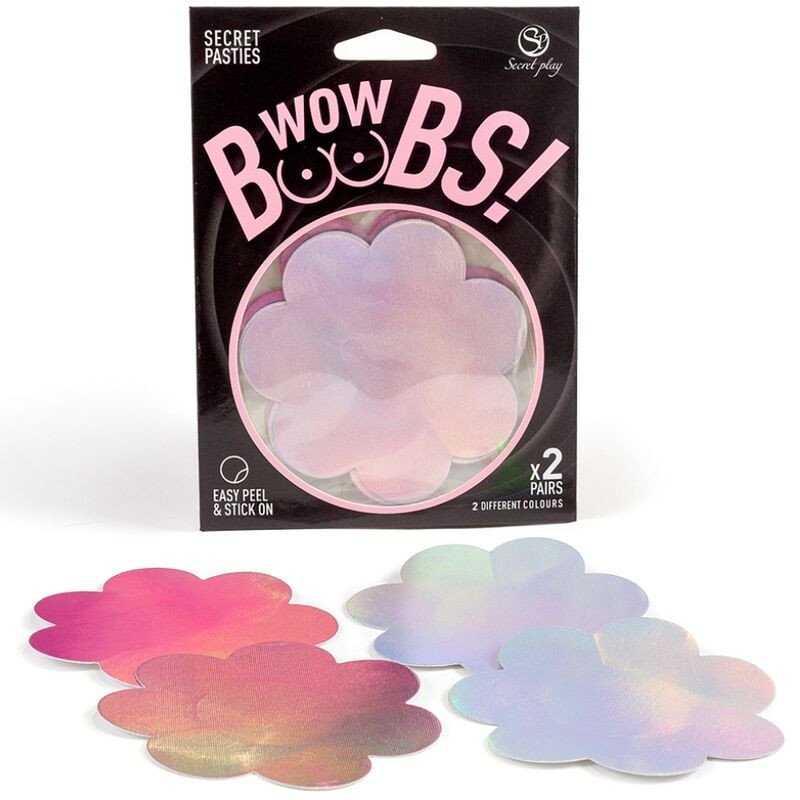 JUEGO SECRETO - ¡TETAS INCREÍBLES! CUBIERTAS DE PEZONES CON FLORES