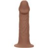 CALEXOTICS - EXTENSIÓN DE ALTO RENDIMIENTO CON ARNESS, COLOR MORENA