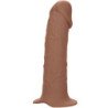 CALEXOTICS - EXTENSIÓN DE ALTO RENDIMIENTO CON ARNESS, COLOR MORENA