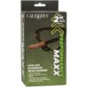 CALEXOTICS - EXTENSIÓN DE ALTO RENDIMIENTO CON ARNESS, COLOR MORENA