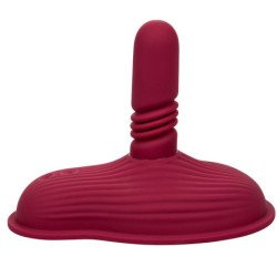 CALEXOTICS - MASAJEADOR DE RIENDO CON DOBLE MOTOR Y CONTROL REMOTO, ROJO