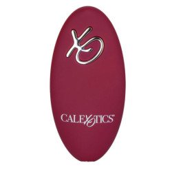 CALEXOTICS - MASAJEADOR DE RIENDO CON DOBLE MOTOR Y CONTROL REMOTO, ROJO
