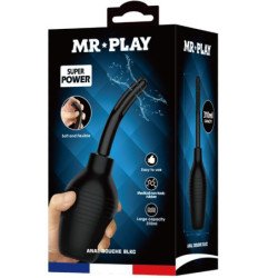 MR PLAY - DUCHA ANAL BLKC SUPER POWER BLACK