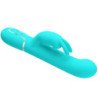 AMOR PRECIOSO - VIBRADOR COALE RABBIT PERLAS VERDE AGUA