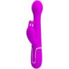 AMOR PRECIOSO - VIBRADOR DEJON RABBIT 3 EN 1 MULTIFUNCIÓN VIOLETA