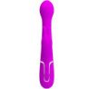 AMOR PRECIOSO - VIBRADOR DEJON RABBIT 3 EN 1 MULTIFUNCIÓN VIOLETA