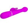 AMOR PRECIOSO - VIBRADOR DEJON RABBIT 3 EN 1 MULTIFUNCIÓN VIOLETA