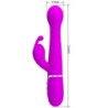 AMOR PRECIOSO - VIBRADOR DEJON RABBIT 3 EN 1 MULTIFUNCIÓN VIOLETA