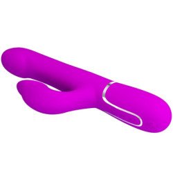 AMOR PRECIOSO - VIBRADOR CON FORMA DE CONEJO PERLAS VIOLETA