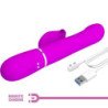 AMOR PRECIOSO - VIBRADOR CON FORMA DE CONEJO PERLAS VIOLETA