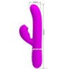 PRETTY LOVE - VIBRADOR MULTIFUNCIONAL 3 EN 1 PARA EL PUNTO G PERLITA VIOLETA