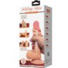 PRETTY LOVE - SERIE DE PIEL DESLIZANTE DILDO REALISTA CON VENTOSA DE PIEL DESLIZANTE 19,4 CM