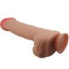 PRETTY LOVE - SERIE DE PIEL DESLIZANTE DILDO REALISTA CON VENTOSA DE PIEL DESLIZANTE, 26 CM