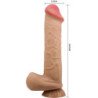 PRETTY LOVE - SERIE DE PIEL DESLIZANTE DILDO REALISTA CON VENTOSA DE PIEL DESLIZANTE, 26 CM