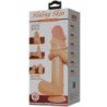 PRETTY LOVE - SERIE DE PIEL DESLIZANTE DILDO REALISTA CON VENTOSA DE PIEL DESLIZANTE, 26 CM