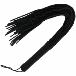 OSCURIDAD - LÁTIGO DE BONDAGE NEGRO DE 50 CM