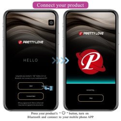 PRETTY LOVE - HUEVO VIBRATORIO RECARGABLE DOREEN PÚRPURA