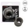 CALEXOTICS - ANILLO DE ESTIRAMIENTO DE ESCROTO ALPHA NEGRO