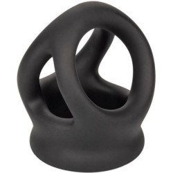 CALEXOTICS - ANILLO DE DOBLE JAULA ALPHA NEGRO