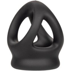 CALEXOTICS - ANILLO DE DOBLE JAULA ALPHA NEGRO
