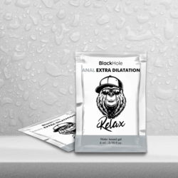 BLACK HOLE - GEL A BASE DE AGUA DE DILATACIÓN EXTRA 6 ML DOSIS ÚNICA
