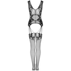 LIVCO CORSETTI FASHION - JULOVE BODYSTOCKING NEGRO TALLA ÚNICA