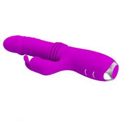 PRETTY LOVE - VIBRADOR RECARGABLE DE CONEJO DOROTHY PURPLE