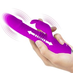 PRETTY LOVE - VIBRADOR RECARGABLE DE CONEJO DOROTHY PURPLE