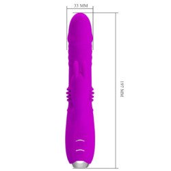 PRETTY LOVE - VIBRADOR RECARGABLE DE CONEJO DOROTHY PURPLE