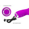 PRETTY LOVE - VIBRADOR RECARGABLE DE CONEJO DOROTHY PURPLE