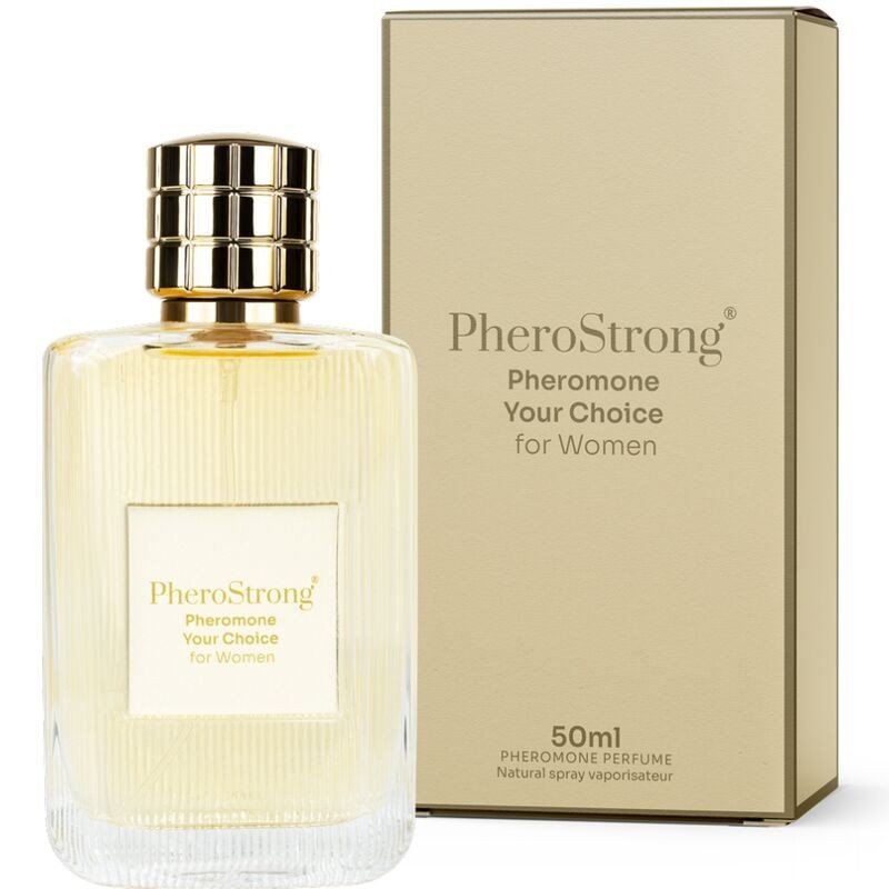 PHEROSTRONG - PERFUME DE FEROMONAS, TU ELECCIÓN PARA MUJERES, 50 ML
