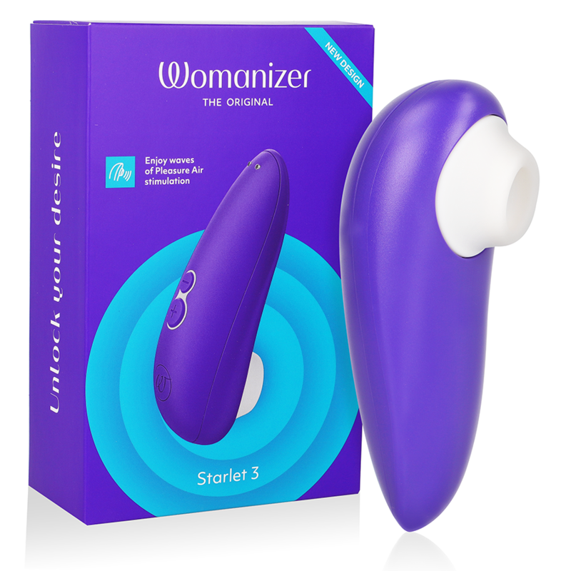 WOMANIZER - ESTIMULADOR CLITORAL STARLET 3 ÍNDIGO