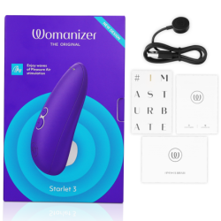 WOMANIZER - ESTIMULADOR CLITORAL STARLET 3 ÍNDIGO