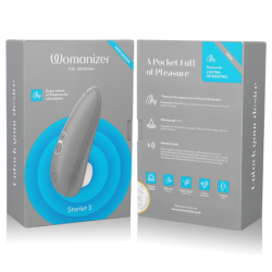 WOMANIZER - ESTIMULADOR CLITORAL STARLET 3 GRIS